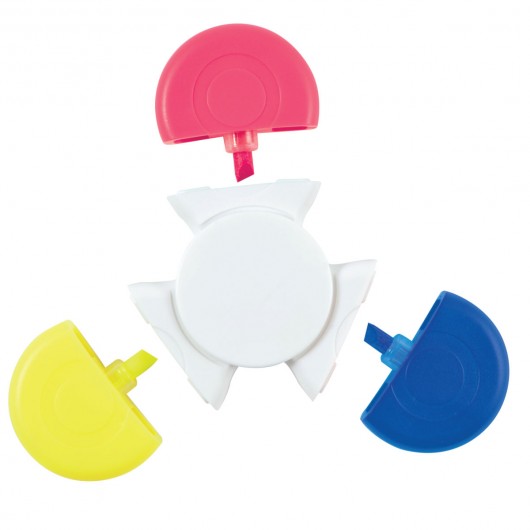 Spinning Highlighters White